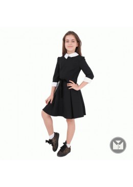 Timbo черное школьное платье для девочки Jasmine P033044
